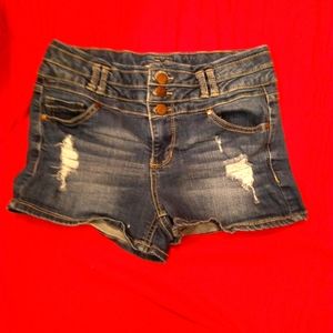 BLUE SPICE denim shorts